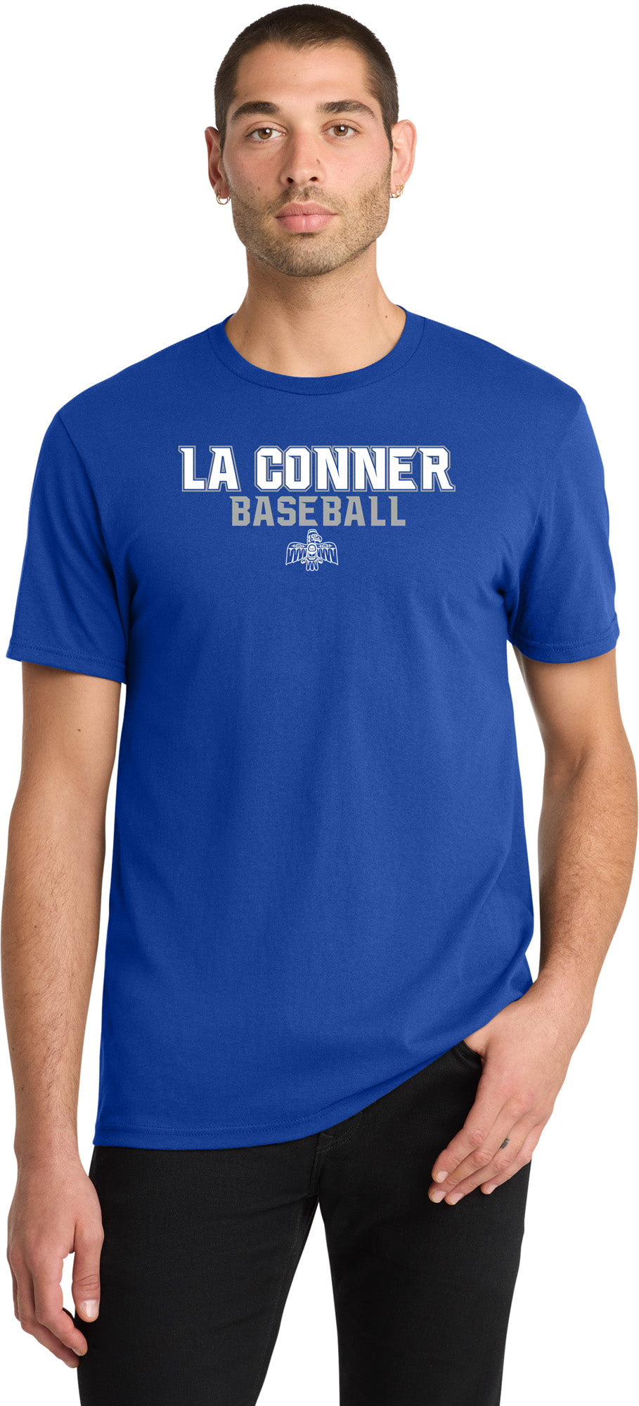 La Conner Baseball T-Shirt- Royal