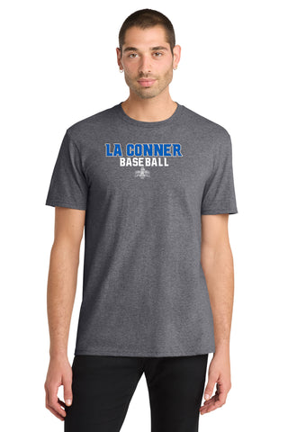 La Conner Baseball T-Shirt- Gray