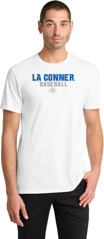La Conner Baseball T-Shirt- White