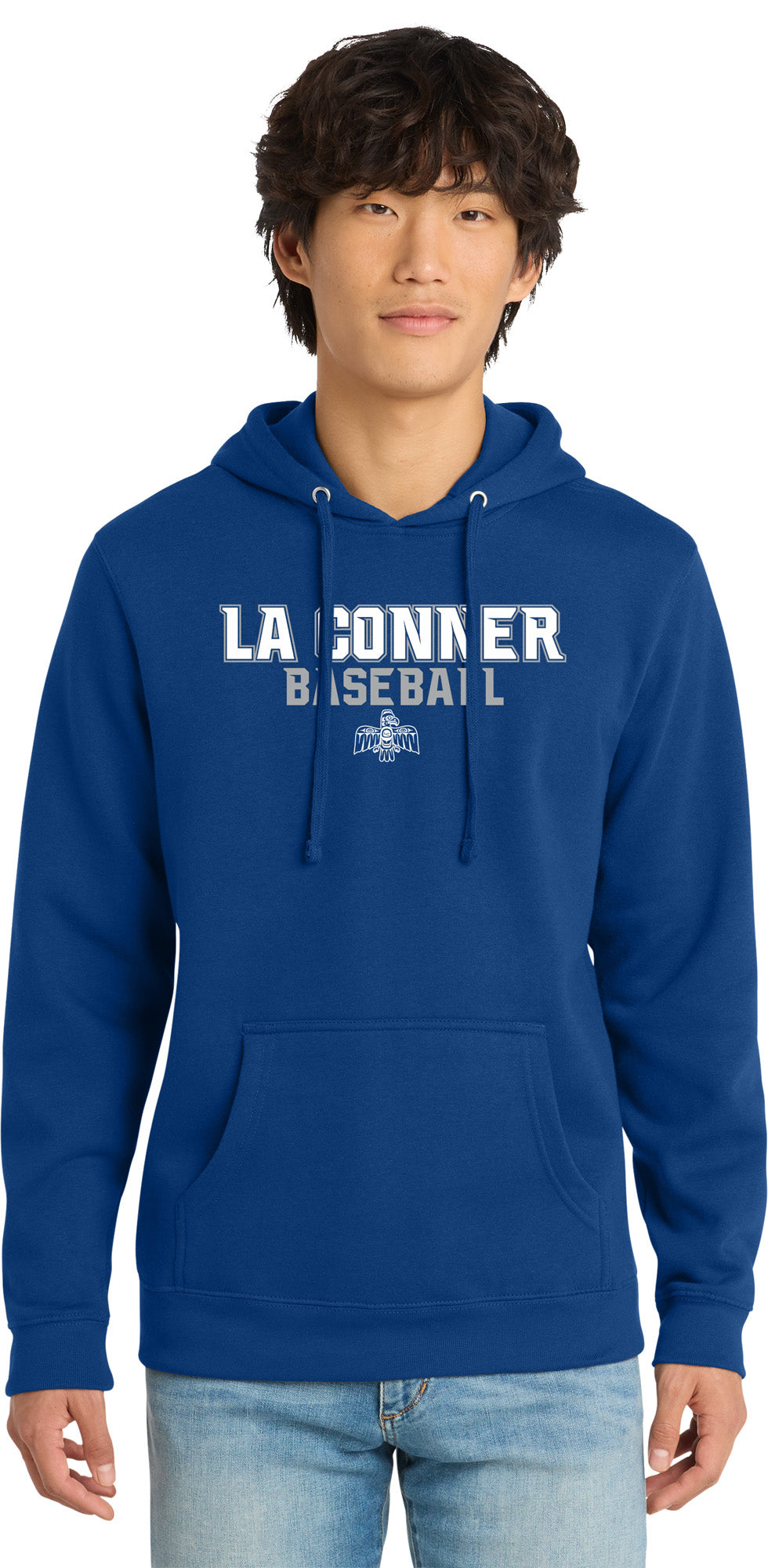La Conner Baseball Hoodie - Royal
