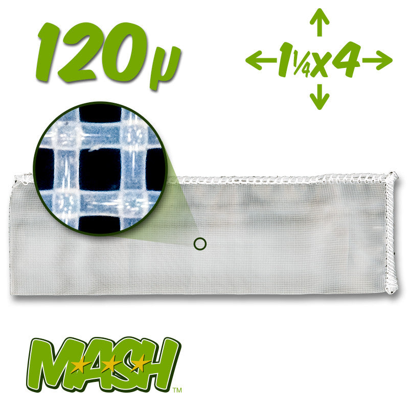 Mash™ 120μ 1.25x4 10/100/500 Bags
